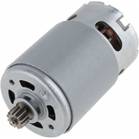 Motore CC RS550 da 12 V e 23000 giri/min con 12 denti, due velocità e riduttore ad alta coppia per trapano/avvitatore elettrico. (1/5)