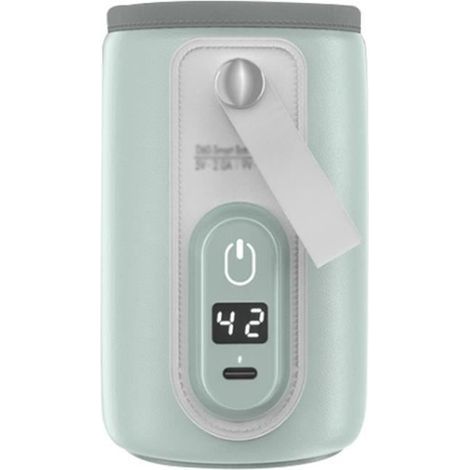 Tragbarer Flaschenwärmer mit USB-Anschluss für Muttermilch und Säuglingsnahrung mit LCD-Display, schnelle und präzise Erwärmung (1/4)