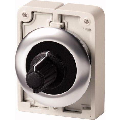 Potentiomètre 30mm affl.1K acier inox. EATON M30I-FR1K-BLANK