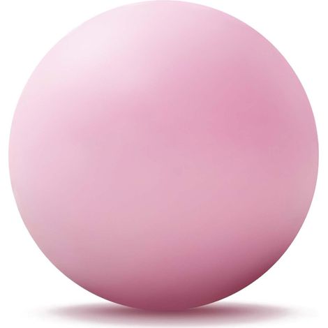 Petit ballon de Pilates rose (25 cm) — Conception anti-éclatement, pompe incluse — Idéal pour le yoga, le renforcement musculaire et le sculpt corporel