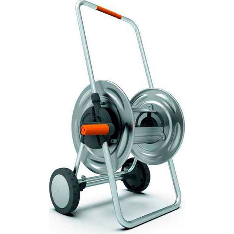 Dévidoir Chariot Métal Metaltank 75 Robustesse Et Mobilité Pour Grand Jardin - Hozelock
