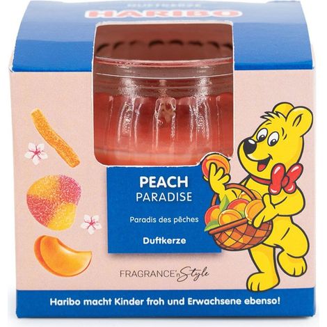 Vela aromática frutal en frasco de vidrio - Caja de regalo