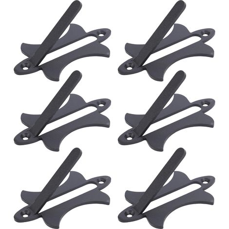 Support de montage robuste pour crâne de cerf en acier carbone laqué poudre, déco maison (1/5)