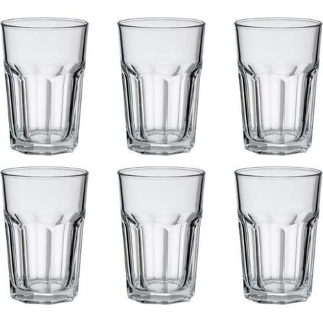 Lot de 6 Verres à Cocktails 35 cl - Mojito Smoothie Sodas Cocktails - 6 x 35 cL - Livraison gratuite