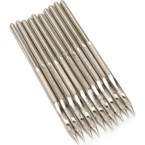 Lot de 10 aiguilles pour machines à coudre industrielles et machines à broder (Flyingman GK26 1A Series, Newlong NP 7A 92x200)