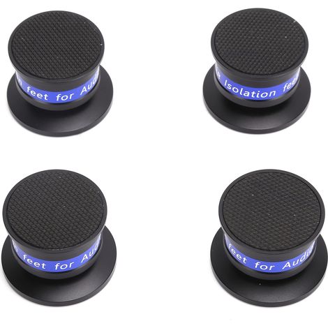 Plateau Isolation Acoustique Preffair avec Pointes pour Amplificateur CD/DVD Noir (1/5)