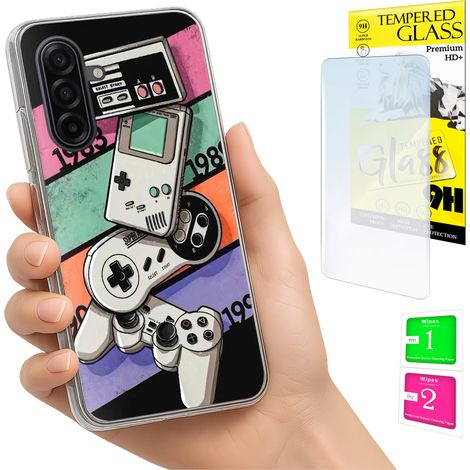 Custodia per Samsung Galaxy A17 5G, cover fotografica, cover posteriore + vetro 9H (1/5)
