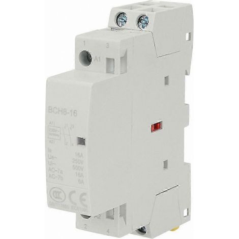 Contacteur domestique silencieux, fonctionnement fluide, installation facile 11C57 (1/5)