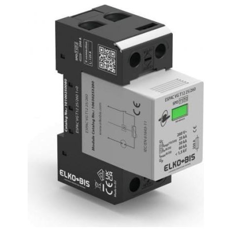 Scaricatore di sovratensione espac VG T12 25/275 1+0 10100250080
