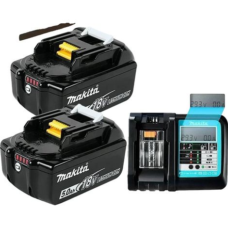 Batería recargable, 18V, indicador LED, YZMT 5AX2 LEDCX1 (1/2)