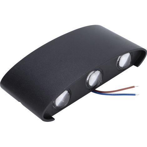 Moderne 6W LED-Bogenwandleuchte für Wohnzimmer, Schlafzimmer, Hotel, AC85-265V (Kaltweiß) (1/5)