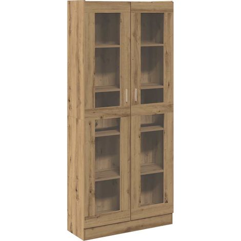 Highboard Artisan Oak 82.5x30.5x185 cm Engineered Wood vidaXL