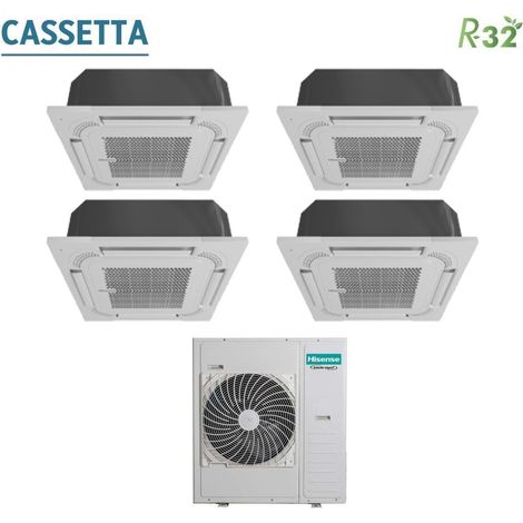 Klimaanlage Hisense quadri split a cassetta 12.5 kW Kühlung 13.5 kW Heizung (1/3)