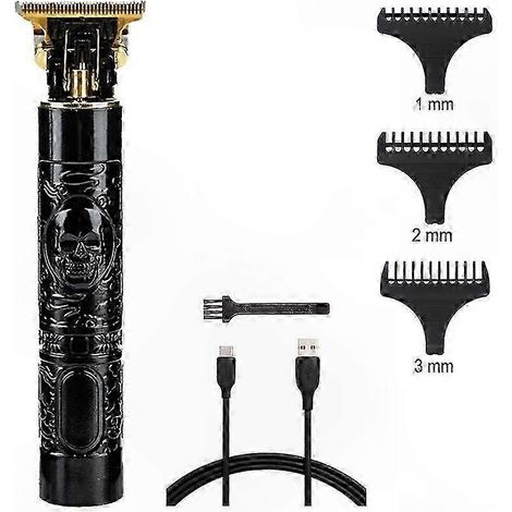 Wiederaufladbarer Haarschneider für Herren, kabelloser Haartrimmer, verstellbare Schneidemaschine für Friseure, professionelles Friseur-Set (1/3)
