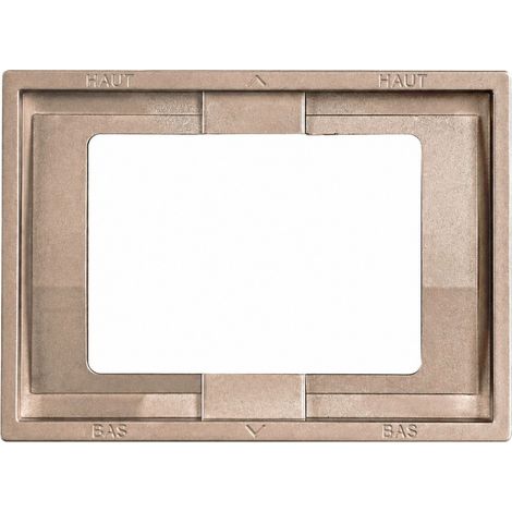 Plaque murale cadre 120 série Z doré mat Soft Touch PC ignifuge 80x120 mm 120 frame 80 120mm 18 × 11 × 8 cm 160 g – Livraison gratuite