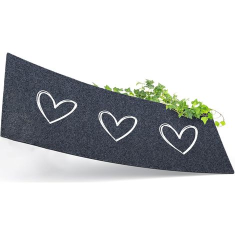 Tapis entrée intérieur 75x30 cm avec cœurs Lavable en Machine, antidérapant, Absorbant, adapté sous Porte et Usage extérieur (1/5)