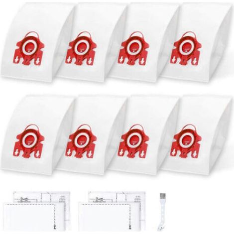 Bolsas de repuesto para aspiradoras FJM AirClean 3D Efficiency, compatibles con los modelos de la serie FJM. (1/5)