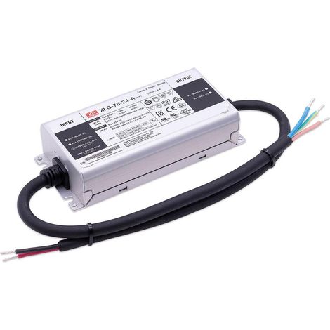 Mean Well XLG-75-24-A LED Netzteil 74.4W 24V 3.1A IP67 Schaltnetzteil CV (1/4)