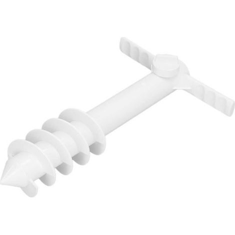 Ancre de sable pour parasol de plage, piquet de sol avec goujon réglable et conception de filetage à 5 couches pour le camping sur (1/4)