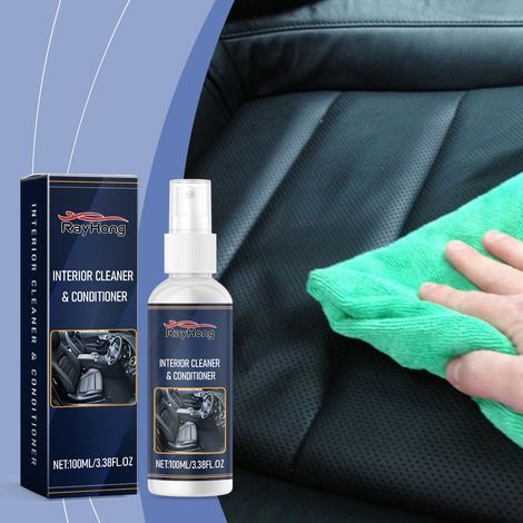 Nettoyant intérieur de voiture, coussins, sièges, tableau de bord, mousse nettoyante pratique pour voiture - 100 ml (1/5)