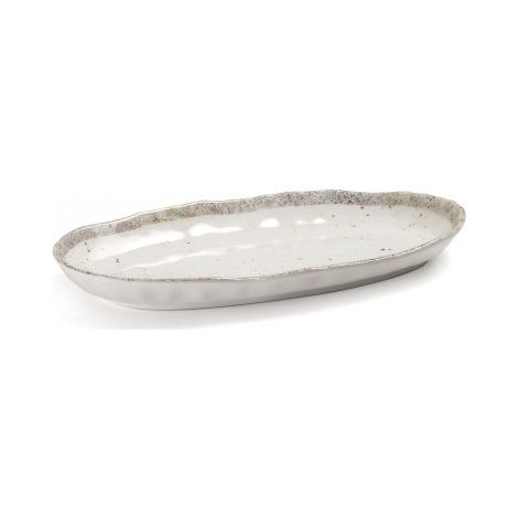 MELAMINE OVAL DISH "EARTH" 25.4X13X2.9CM - LACOR