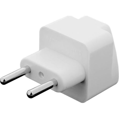 Multi-adaptateur Royaume-Uni, Amérique, Caraïbes vers Prise Type C - Blanc (1/4)