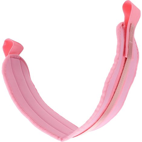 Ceinture lestée pour haltères en nylon antidérapant, idéale pour le fitness, l'entraînement des fessiers et la musculation à domicile (rose). (1/5)