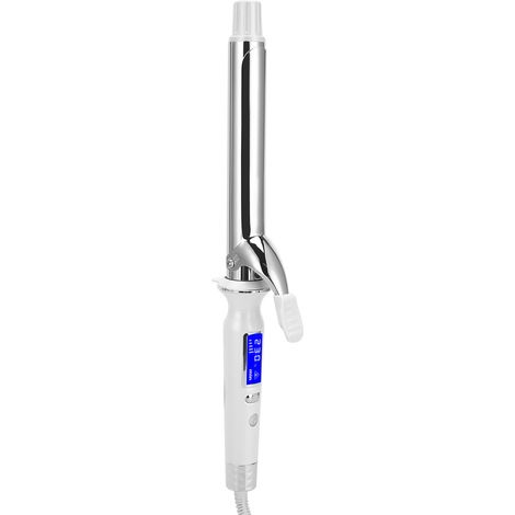 Fer à friser électrique Suaperne, baguette à friser anti-brûlure avec écran LED, outil de coiffure (28 mm) (1/5)