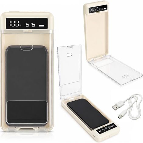 Boîte de sécurité pour téléphone avec minuteur, prison pour téléphone, coffre-fort pour téléphone avec verrou temporisé, boîte de verrouillage pour téléphone, boîte de sécurité pour (1/5)