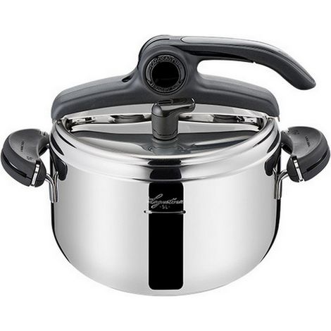 Pentola a pressione in acciaio inox da 5 litri - 010034010505 - Lagostina