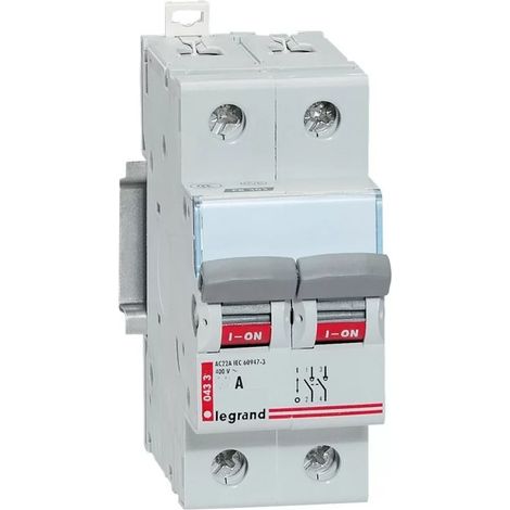 Legrand 004338 Lexic interruttore-sezionatore 125A 400V 2 Poli