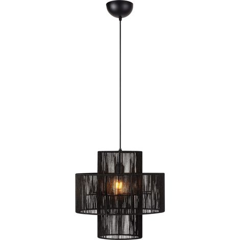Suspension 40 cm 1xe27 max 40w jute noir - markslojd - soga 88866133 88866133 88866133 88866133 (1/3)