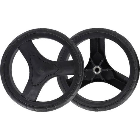 Set mit 2 Ersatzrädern für Einkaufswagen – 170 mm – Für Einkaufswagen – Gepäck (1/5)