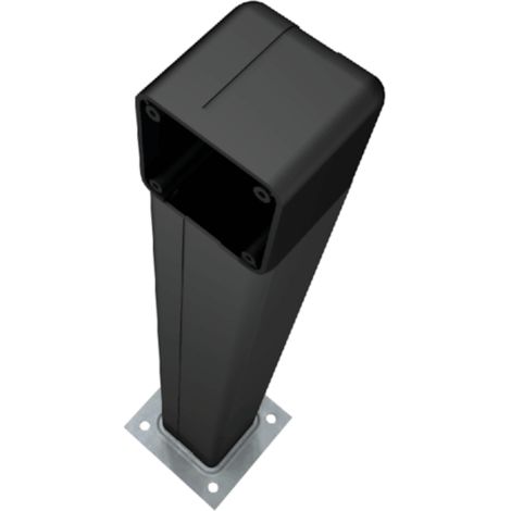Columna Aluminio Negra H 500 Mm 50 Cm CAME 001DOC-LN DOC-LN