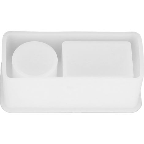 Moule de Rangement pour Stylos DIY en Silicone - Boîte de Stockage Décorative de Bureau (1/5)