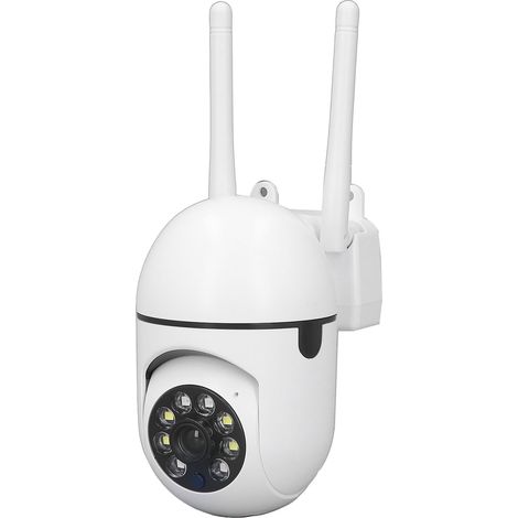 Caméra de sécurité ampoule USB 2MP 1920x1080 WIFI HD Vision nocturne Caméra de surveillance extérieure murale (1/5)