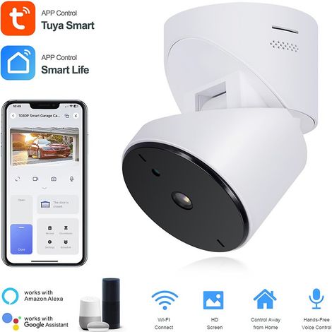 Tuya Telecamera Smart WiFi con Relè per Apertura Garage (1/5)