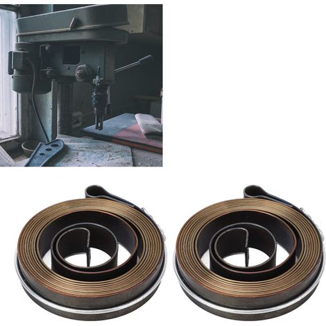 2 pièces d'accessoires de ressorts pour perceuse, ressorts de perceuse d'établi, ressorts de fraiseuse (1/5)