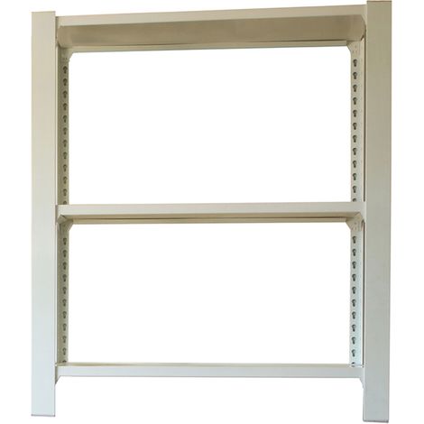Officlick Étagère Métallique sans Vis Blanc 3 Niveaux (1/5)