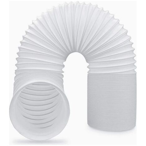 Tuyau Climatiseur Mobile, Tuyau D'évacuation D'air En Pvc Flexible Tube De Ventilation Universel Tuyau Kit Pour Climatiseur Mobile Diamètre (15CM Diamètre 200CM Longueur) (1/5)
