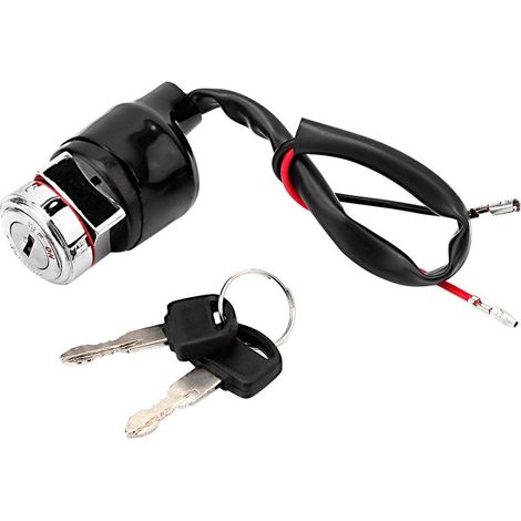 Interruttore di accensione per moto con 2 chiavi per Honda CB100 CB125S CL100 CL100S CT90 S90 XL100 (1/5)