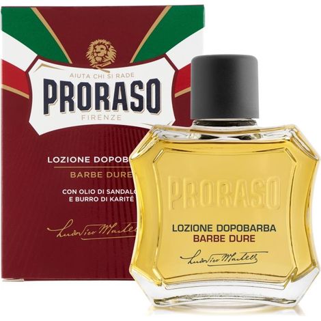 Lozione Dopobarba Rosso Dure Aftershave 100 ml - Proraso
