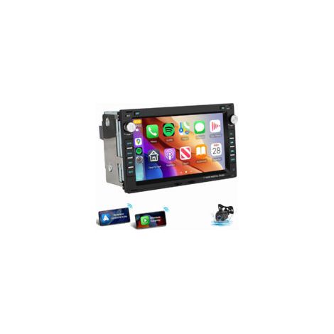 Autoradio Android 14 Carplay pour VW Polo 9N Golf 4 Passat B5 T5 SHARAN 1 JETTA 2+64G CAM (1/5)