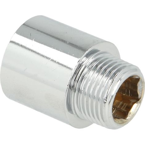 Rallonge de robinet 3/8'' x 20 mm laiton chromé