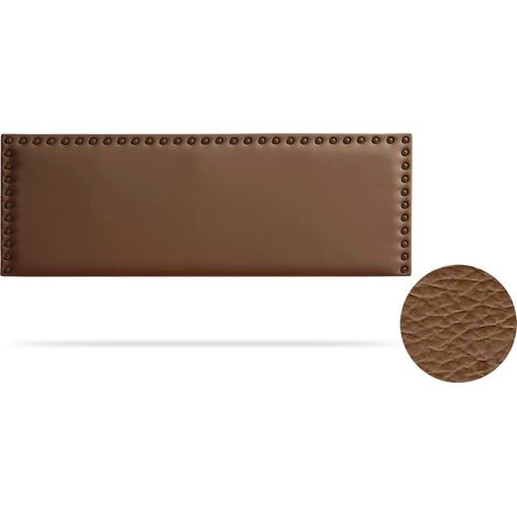 Tête de Lit Tapisée MODENA Simili cuir 100x55x8 cm - Moonia (1/3)