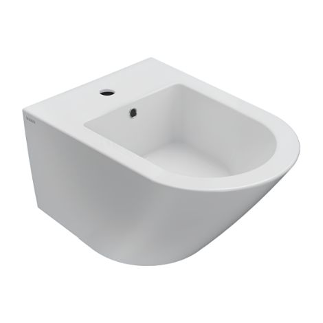 Wand-Bidet 36 x 57 cm glänzend weiß – Ceramica Globo Forty 3