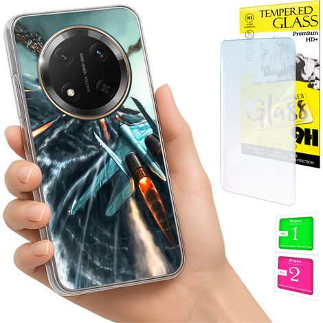 Funda para Honor Magic7 Lite con cubierta fotográfica y tapa trasera + cristal 9H (1/5)