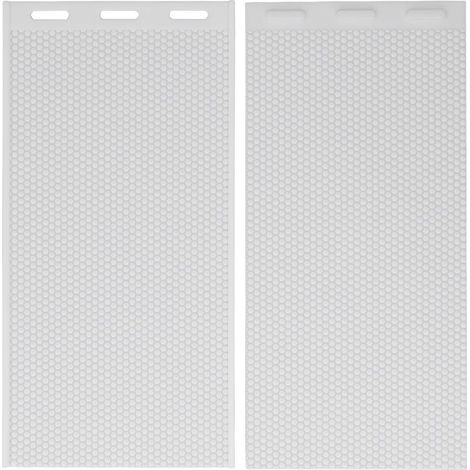 Lot de 2 feuilles de cire d'abeille en silicone de 5,4 mm, presse manuelle, gaufrage, moule à faire soi-même, équipement d'apiculture (1/5)