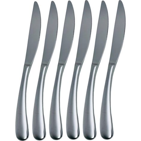 Salvinelli Forever Ice set 6 coltello tavola acciaio forgiato pvd (1/2)