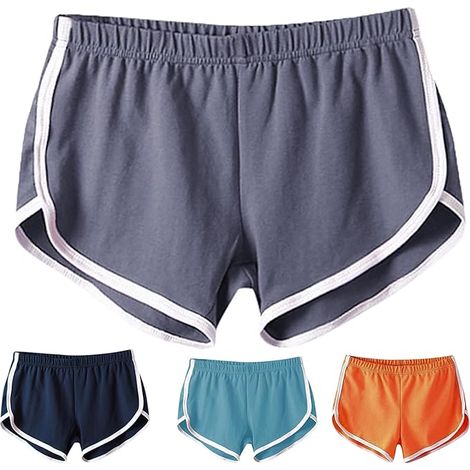 Short de sport femme, pantalon pyjama court en coton, shorty sexy yoga, tenue décontractée, élégante, taille S-XXL, short de running et fitness, confortable et respirant. (1/5)